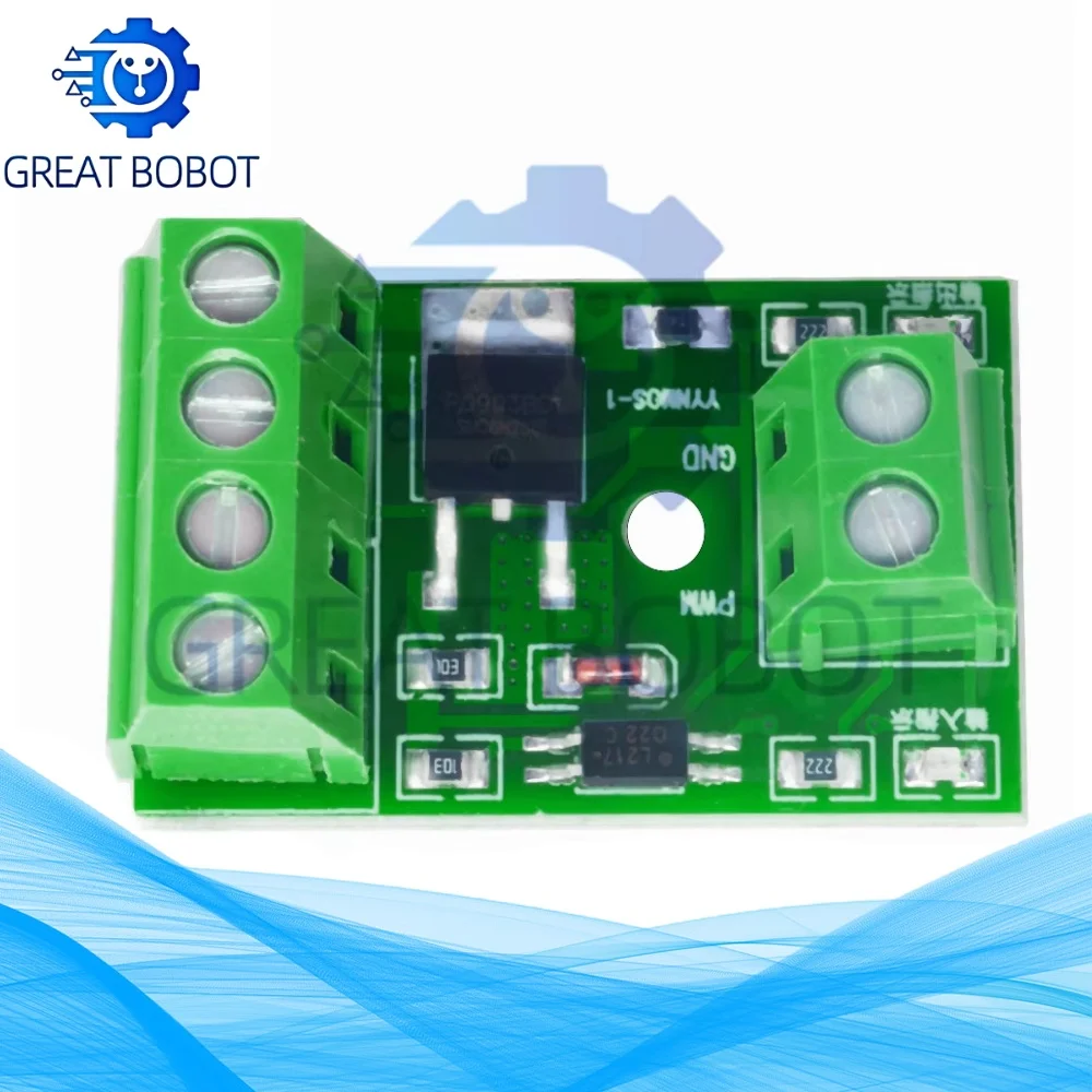 High Power MOSFET Driver Module PWM Switch Control with Coupler Isolation Efficient Stable Power Management