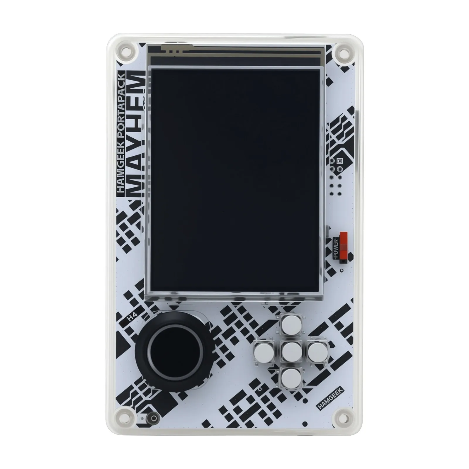 HAMGEEK Portapack H4 Mayhem Comes with Plastic Shell for HackRF-One R9 R9C R10 R10C Software Defined Radio