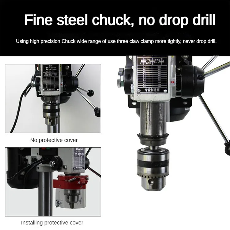 

550W Industrial bench type milling thread bench drill press bore hole a drilling machine FS-Q4116A