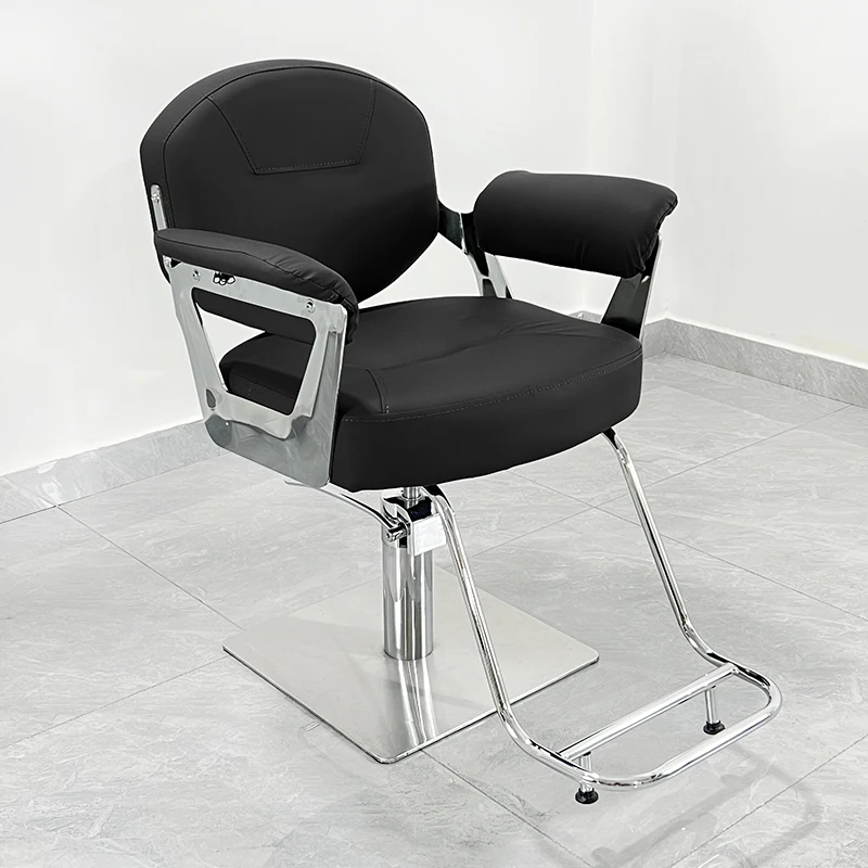 Hairdresser Vanity Barber Chairs Beauty Ergonomic Metal Facial Chair Aesthetic Hair Salon Sillas De Barberia Luxury Furnitures