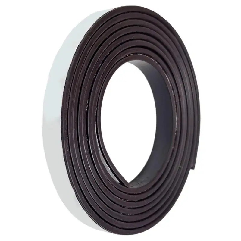 

Magnetic Tape Roll Heavy Duty Sticky Magnets Strips Flexible Rubber Magnet Strips With Strong Adhesive Backing Soft Adhesive