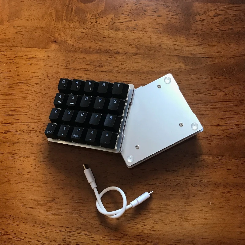 X4 分割キーボード有線シングルモードホットスワップ可能 40 キーノブメカニカルキーボードカスタム Qmk/VIAL キー変更分割キーボード
