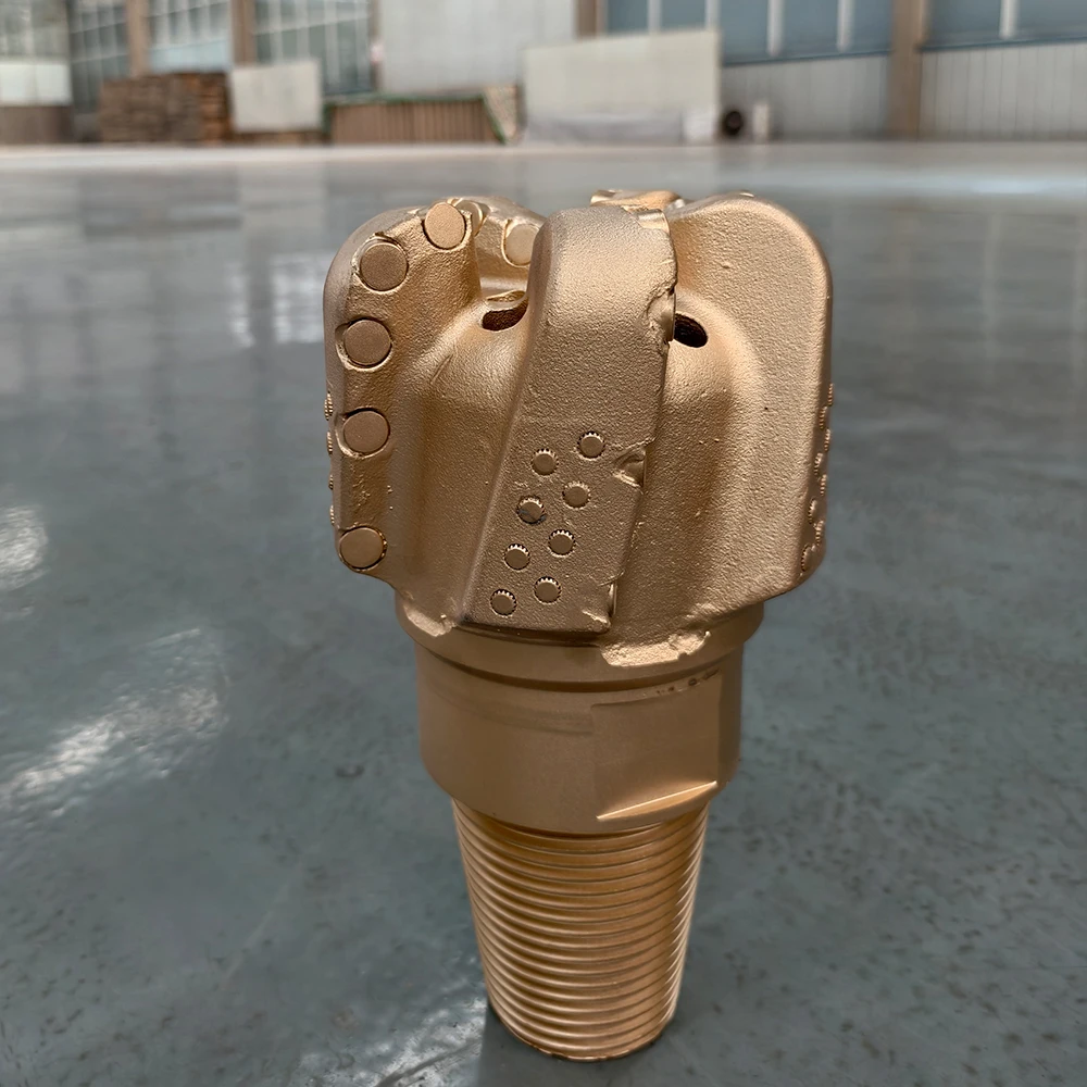 Broca de rocha com corpo de aço para perfuração de poços de água