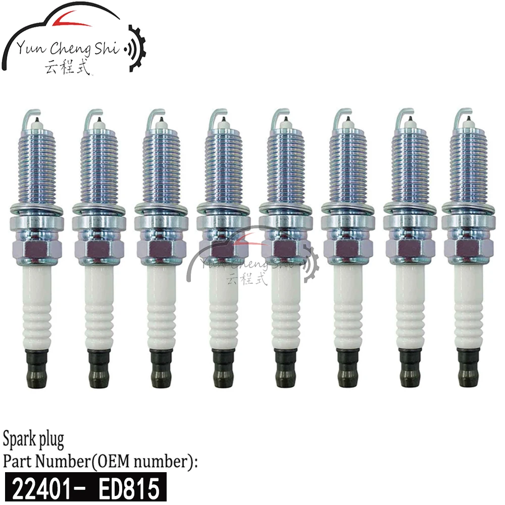 Iridium Spark Plug For Nissan Micra March Note Tiida X-Trail Cube 22401-ED815 LZKAR6AP11 22401ED815