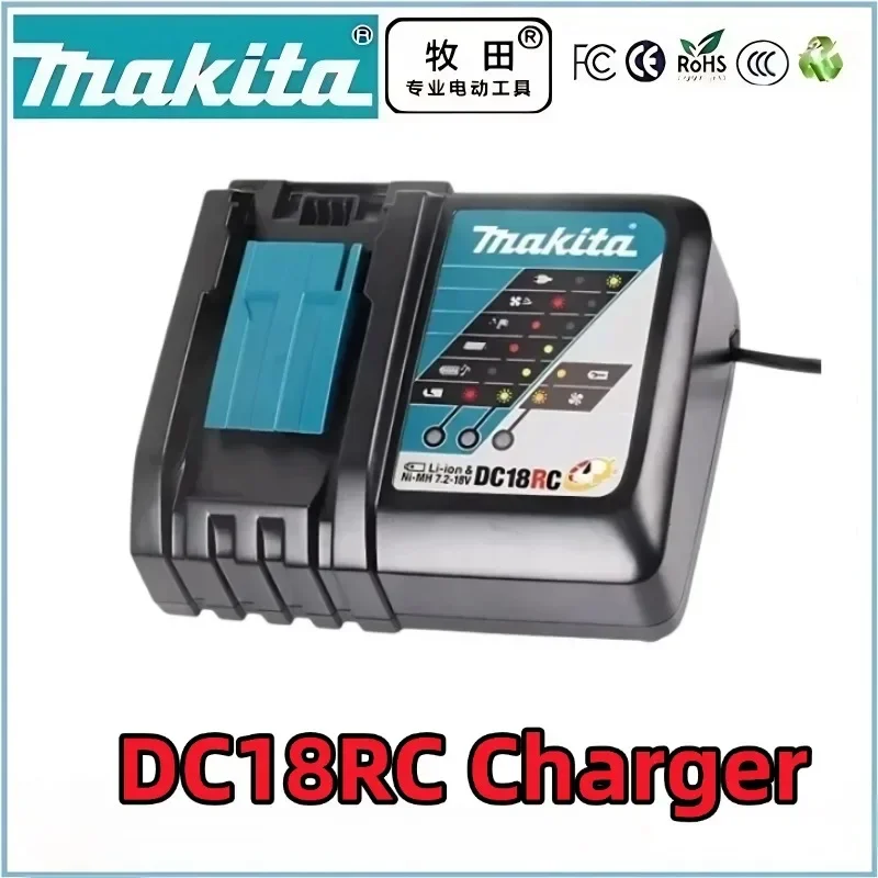 100% originele Makita-batterij, 18V 6.0Ah oplaadbare batterij, vervangend voor Makita BL1830BL1840BL1850BL1860B, accu voor elektrisch gereedschap
