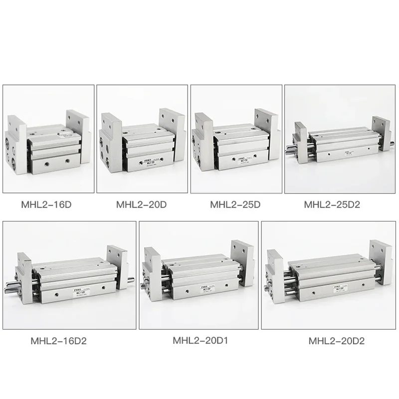Pneumatic Gripper MHL2 Double Acting SMC Replacement Type Air Cylinder MHL2 10D/16D/20D/25D/10D1/16D1/20D1/25D1 Air Gripper