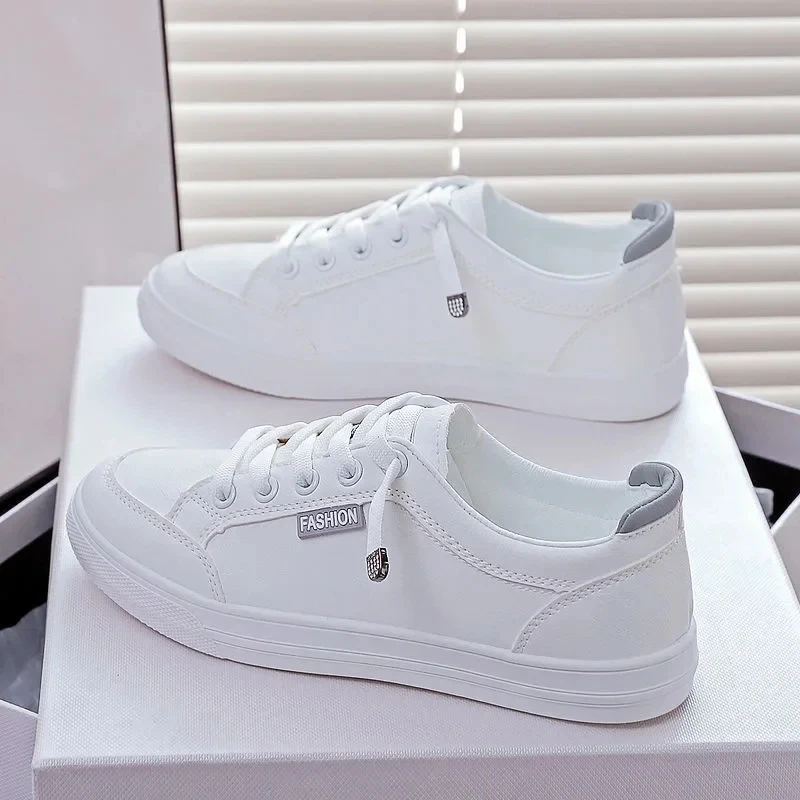 Witte Vrouwen Gevulkaniseerde Sneakers Schoenen Lente Herfst Ademende Flats Effen Kleur Mesh Schoenen Vrouw Vrijetijdsschoenen Zapatillas Mujer40