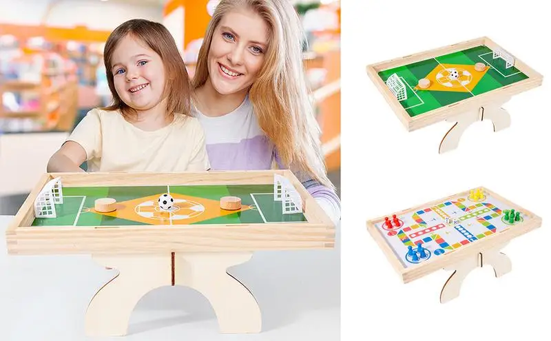 

Football Winner board game Tabletop flying chess Game Toys Parent Child 2 Player Soccer Battle Games fun Family Interactive Toys