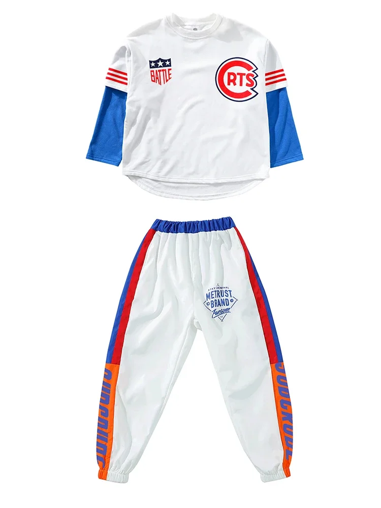 Kinder Cheerleader Uniform Jazz Dance Performance Dancewear Kinder Hip Hop Tanzen Kleidung Street Dance Bühne Kostüm YS2651