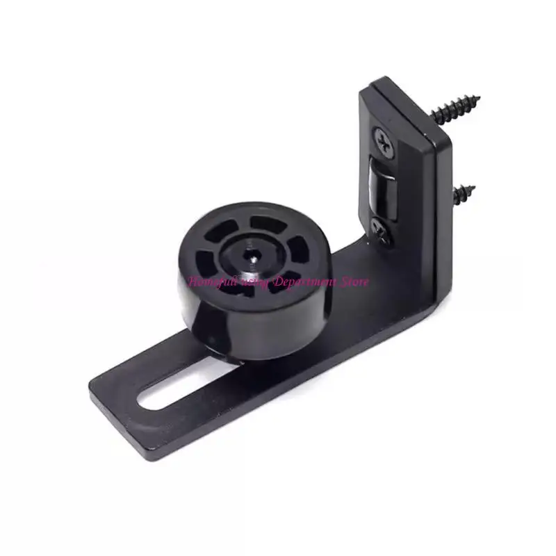  Barn Door Track Roller System Easy Installation Carbon Steel Base Door Guide