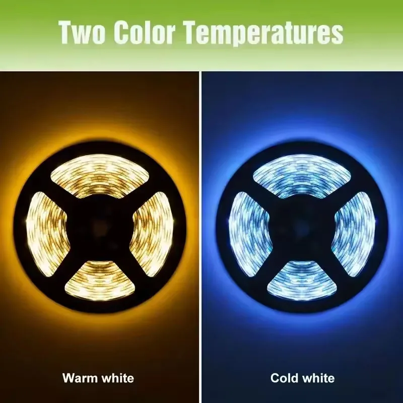 2835 Strip 1M DC 5V Night Lights Lamp USB Gesture Sensor Dimmable  Lights TV Backlight Kitchen Hand Sweep Waving Tape Diode