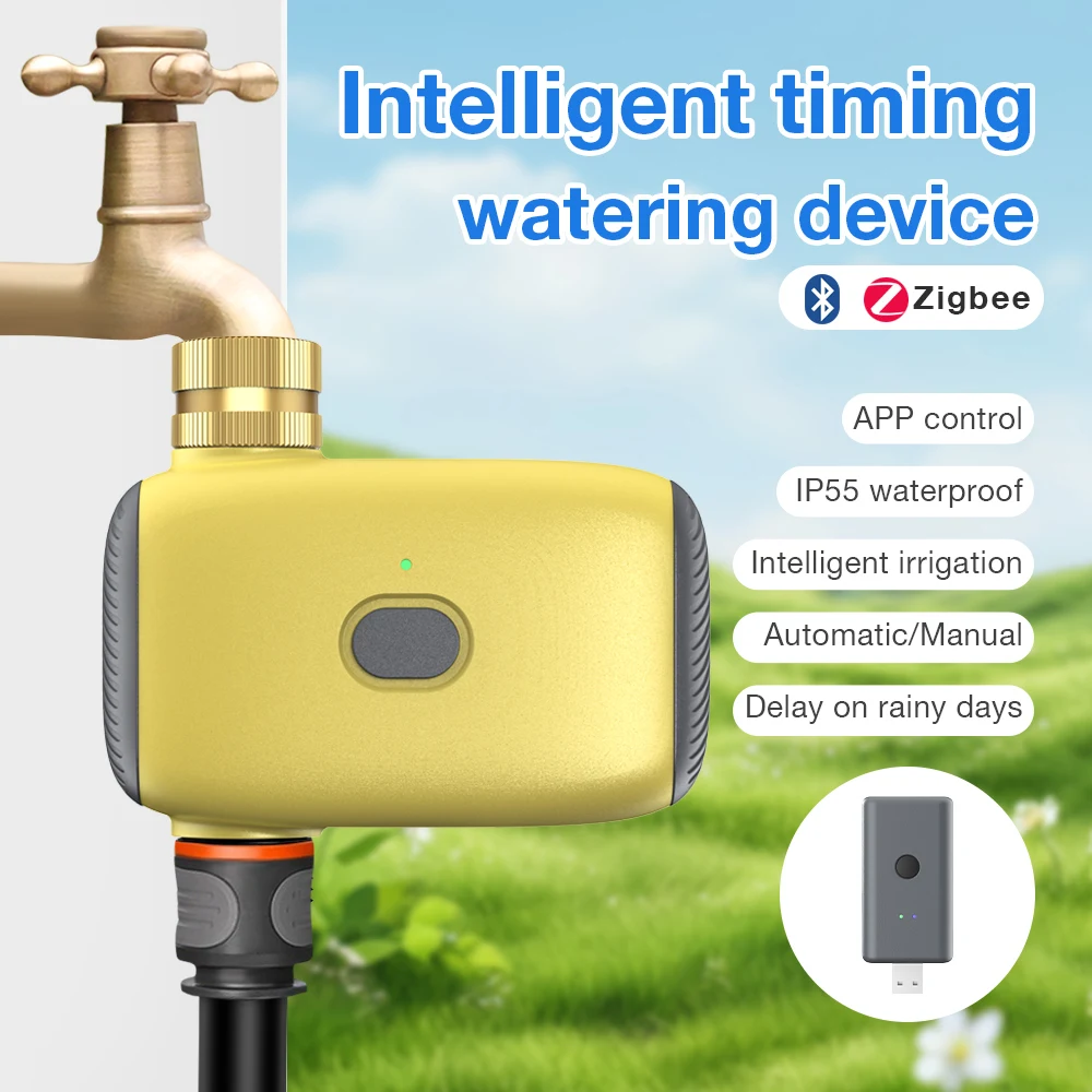 Wholesale New Intelligent Single Path Lawn Irrigator Drip Irrigation Watering System Time Switches for Garden Plant Watering