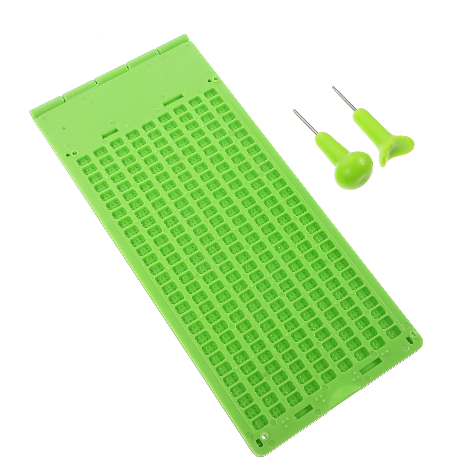 

Блокнот для письма Braille Tablet Слепые люди Предметы Доска Продукты для вспомогательных устройств