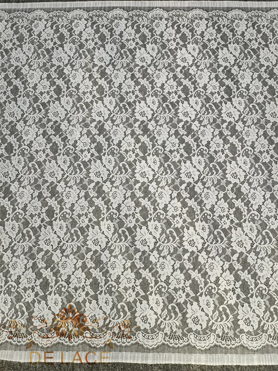 رائعة الأزهار المطرزة Cahntilly الدانتيل لينة الفرنسية حبالي النسيج عالية الجودة فستان الزفاف رمش أقمشة الدانتيل