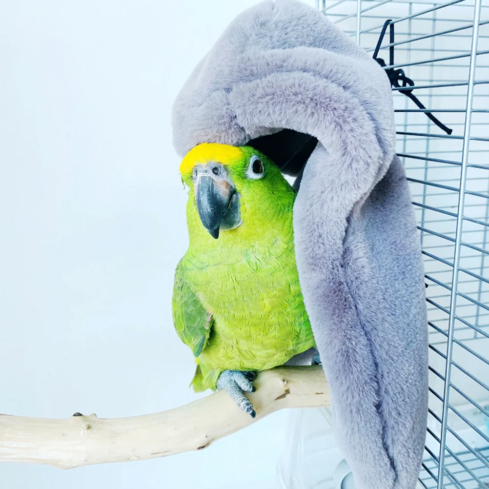 

Bird Blanket Parrot Warm Cozy Winter Sleeping Shawl Soft Bird Cage Nest Bed for Parakeet Cockatiel Cockatiel