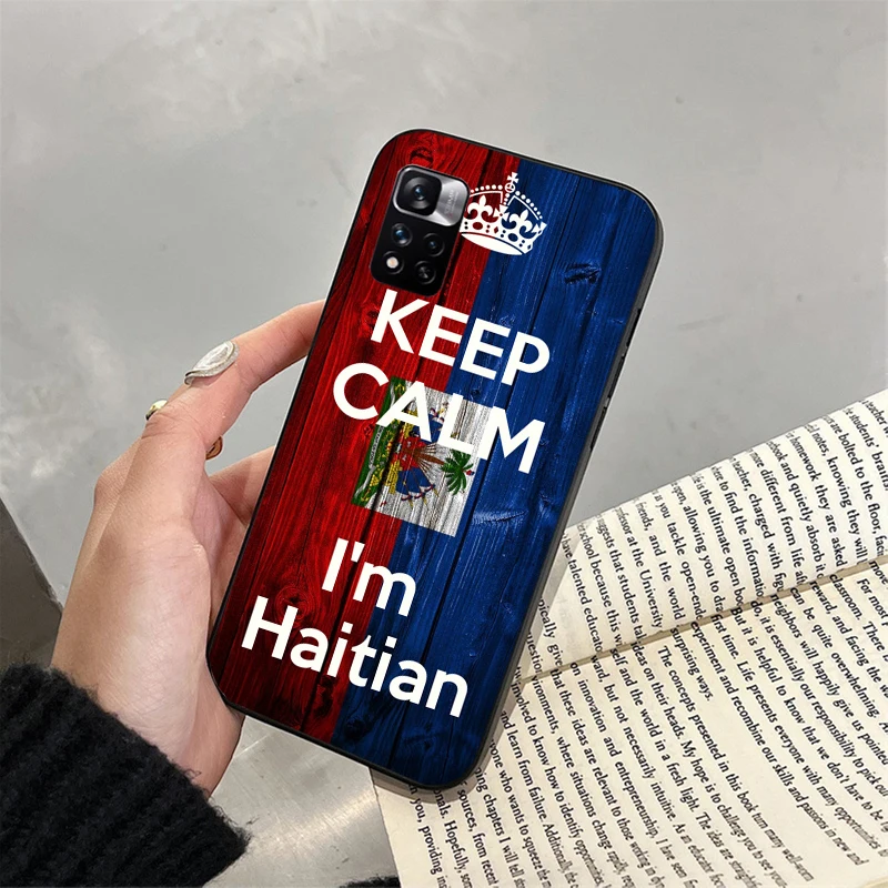 Etui na telefon z flagą Haiti dla Xiaomi Redmi note 13 12 Pro 11S 11 10 Pro 10S 12S Redmi 10 13C 9C Funda