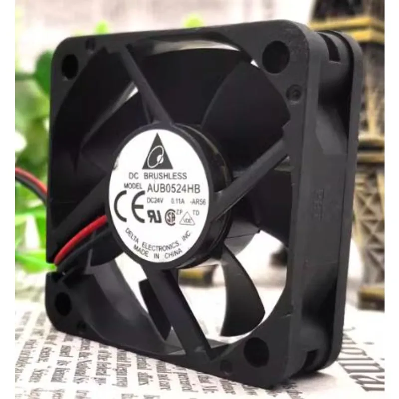 NEW CPU Fan for Delta AUB0524HB 24V 0.11A 5CM Frequency Converter Chassis Cooling Fan 5015 50*50*15mm