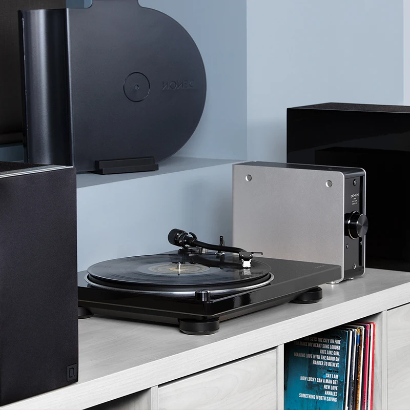 DP-400 Vinyl Record Player Phonograph-Delivered  Modern Design Made in Mainland China