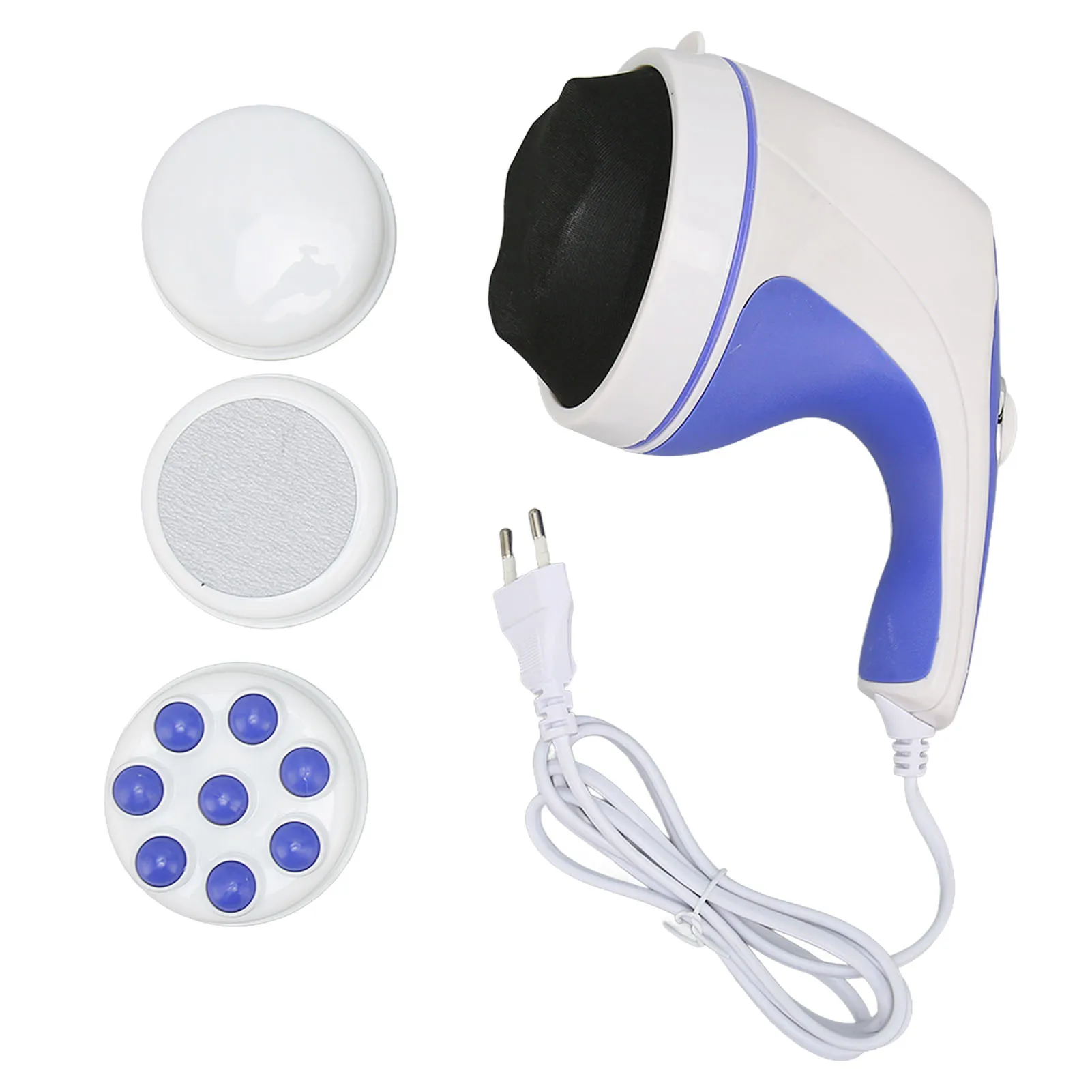 Handheld Cellulite Remover Massager Electric Body Slimming Massager 4 Massage Heads Vibration Body Cellulite Massage Machine