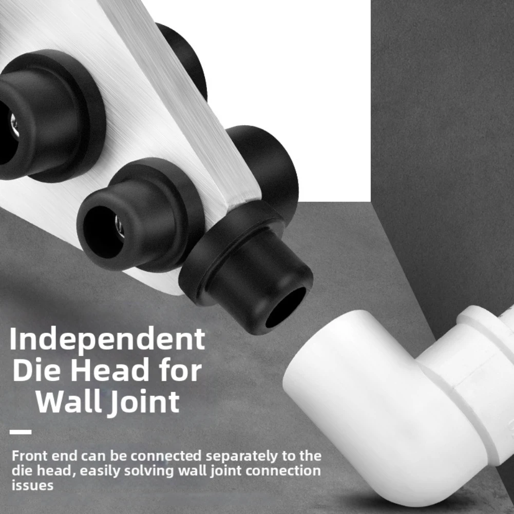 

Replacement aluminum head for hot melt welding machines for PPR pipe with anti clogging design and robust structure