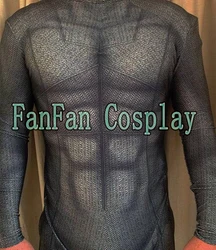 New Black Muscle Shading Cosplay Costumes 3D Print Superhero Zentai Bodysuits