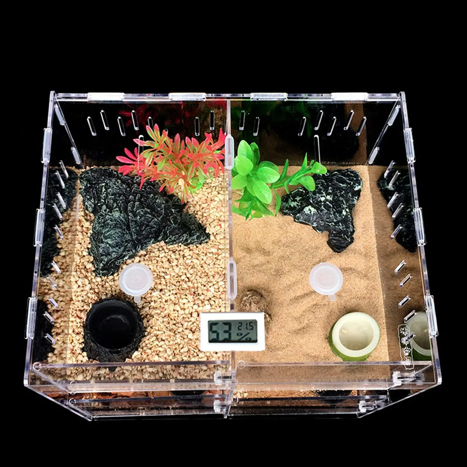 reptile-terrarium-cage-reptile-cage-enclosure-box-acrylic-climbing-pet-box-tarantula-insect-scorpion-transparent-display-case