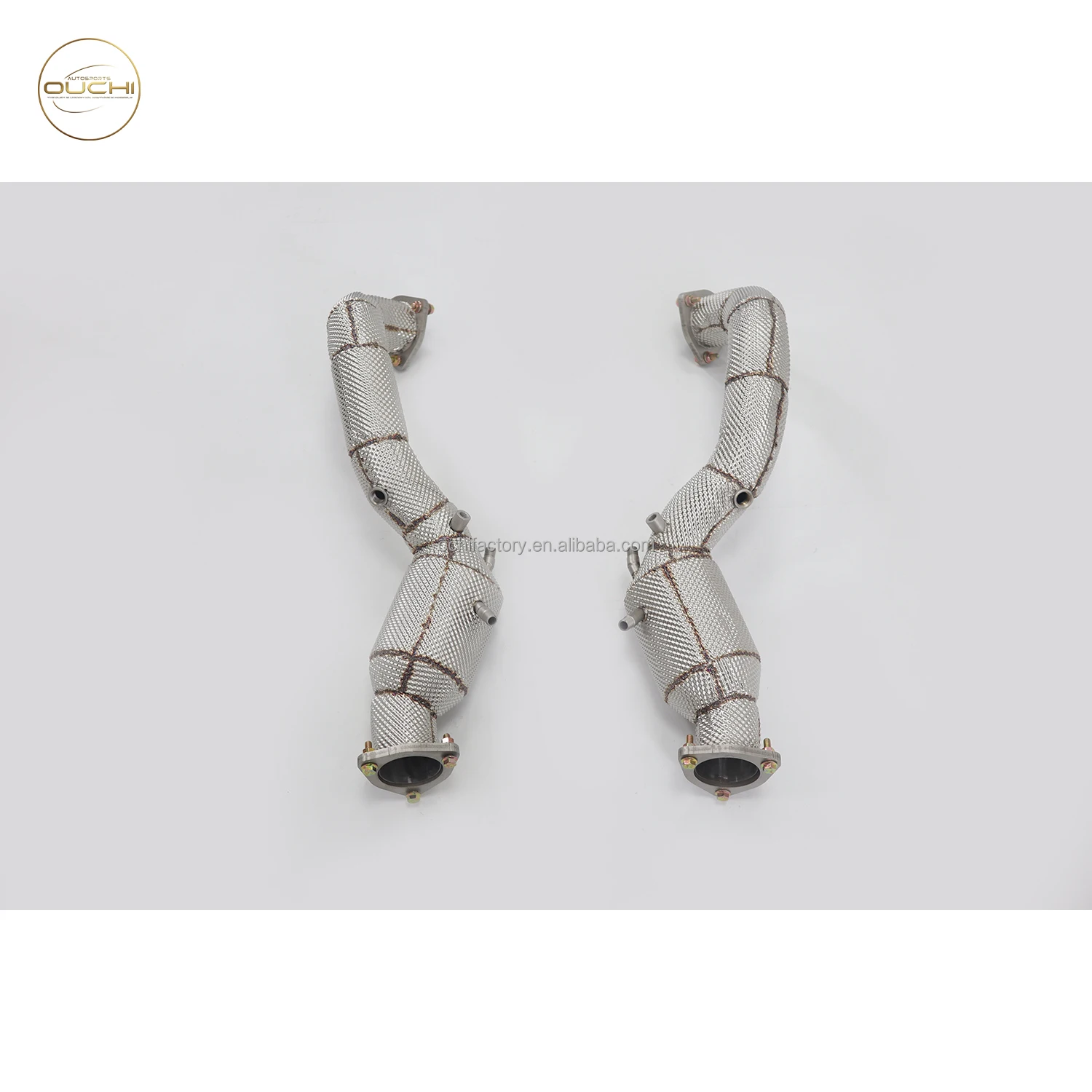 

OUCHI Catalyzed Exhaust Downpipe For Porsche 718 Cayman GT4 RS 2022+ 4.0T With Catalytic OPF Auto Performance Parts Pipes