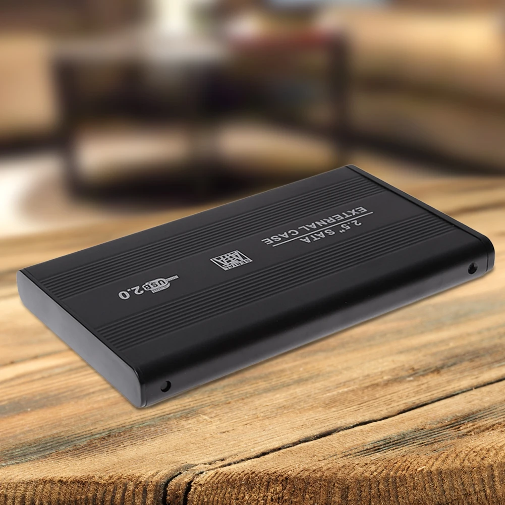 محرك خارجي 3 تيرابايت HDD صندوق القرص المحمول USB 2.0 كمبيوتر محمول محمول SATA 2.5 بوصة #4
