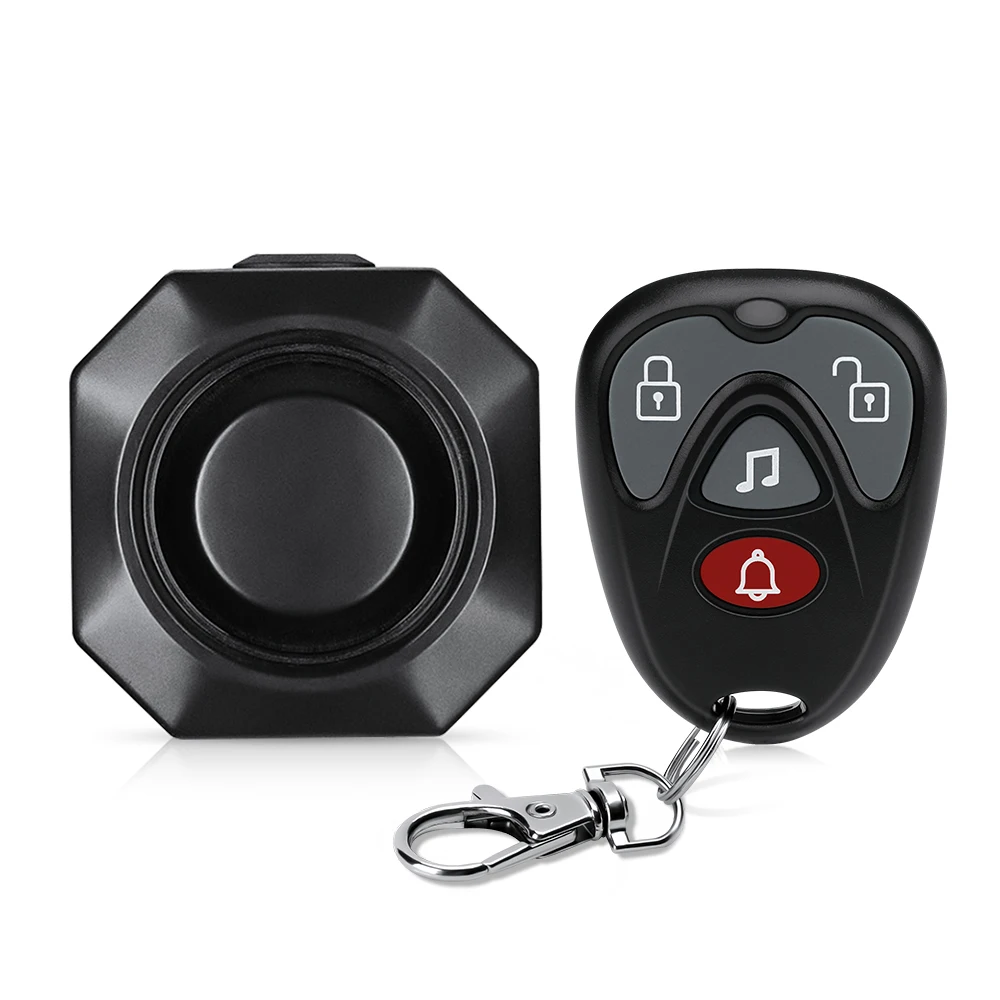 AliExpress NONE New Bicycle Alarm Wireless Waterproof Motorcycles Scooter Bike Anti Theft Alarm Security Protection Vibration Burglar Alarm