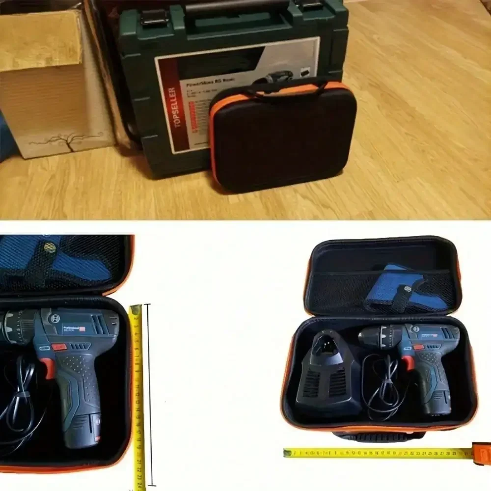 1pc Tool Bag, Electric Drill Storage Bag, Electric Grinder Bag, Electric Grinder Accessory Bag, Oxford Cloth Storage Bag