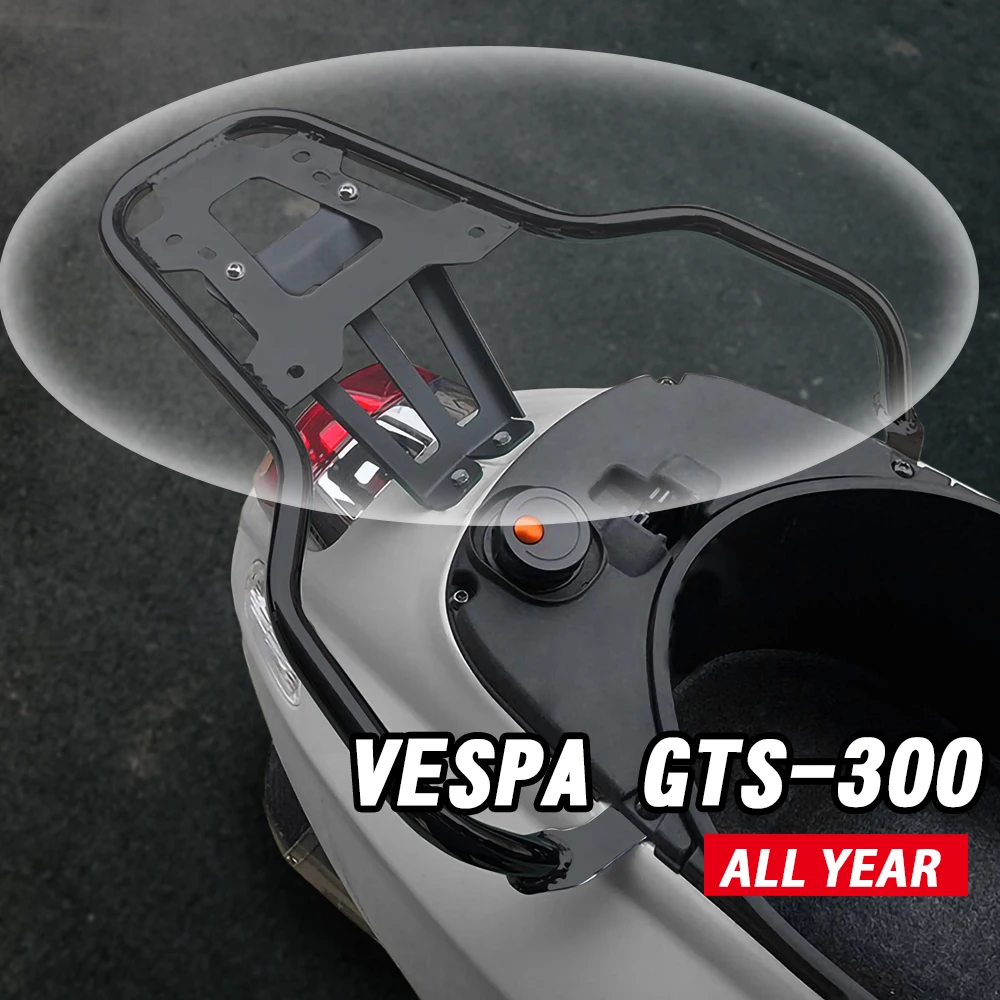 

Motorcycle Accessories Storage Sports Luggage Rack Rear Bracket Holder Bag Book Shelf For Piaggio VESPA GTS 300 GTS300 GTS-300