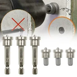 3Pcs1/4β Positioning Screwdriver Bit Head 25/50mm Woodworking Drywall Screw Hex Shank For Gypsum Board Screw Tool Parts