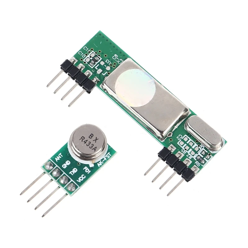 RXB6 433Mhz Superheterodyne Wireless Receiver Module + AK-FST small transmitting superheterodyne module receiving high sensitive