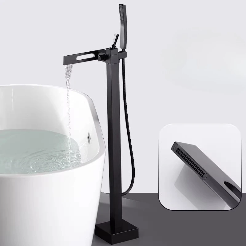 

Латунные напольные смесители с двойным выходом воды и двойным управлением, для горячей и холодной воды, для ванны и душа