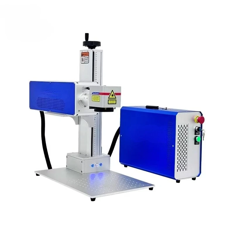 Mesin Pemotong dan Pengukir Galvo Co2 3D Akrilik 100w untuk Kaca, Penanda Logo DIY, Pengukiran Kayu 110*110mm