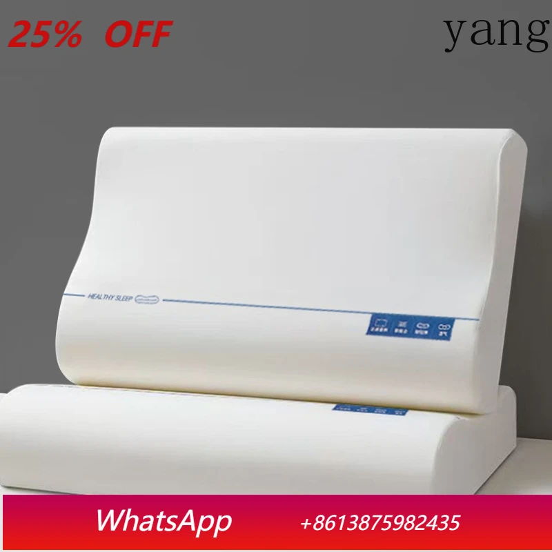 

Подушка LTT с эффектом памяти, медленным восстановлением формы, для глубокого сна, с нулевым давлением на шейный отдел позвоночника, для одного человека, домашняя.