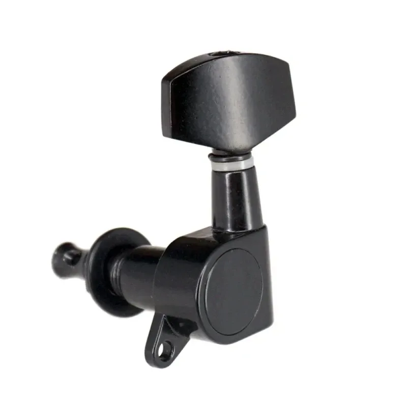 6 Stück versiegelte, verriegelbare Gitarrensaitenstimmwirbel, 3L3R, Stimmmechaniken, Akustikgitarren-Stimmwerkzeug-Set für 6-saitige Gitarren – Detail 18