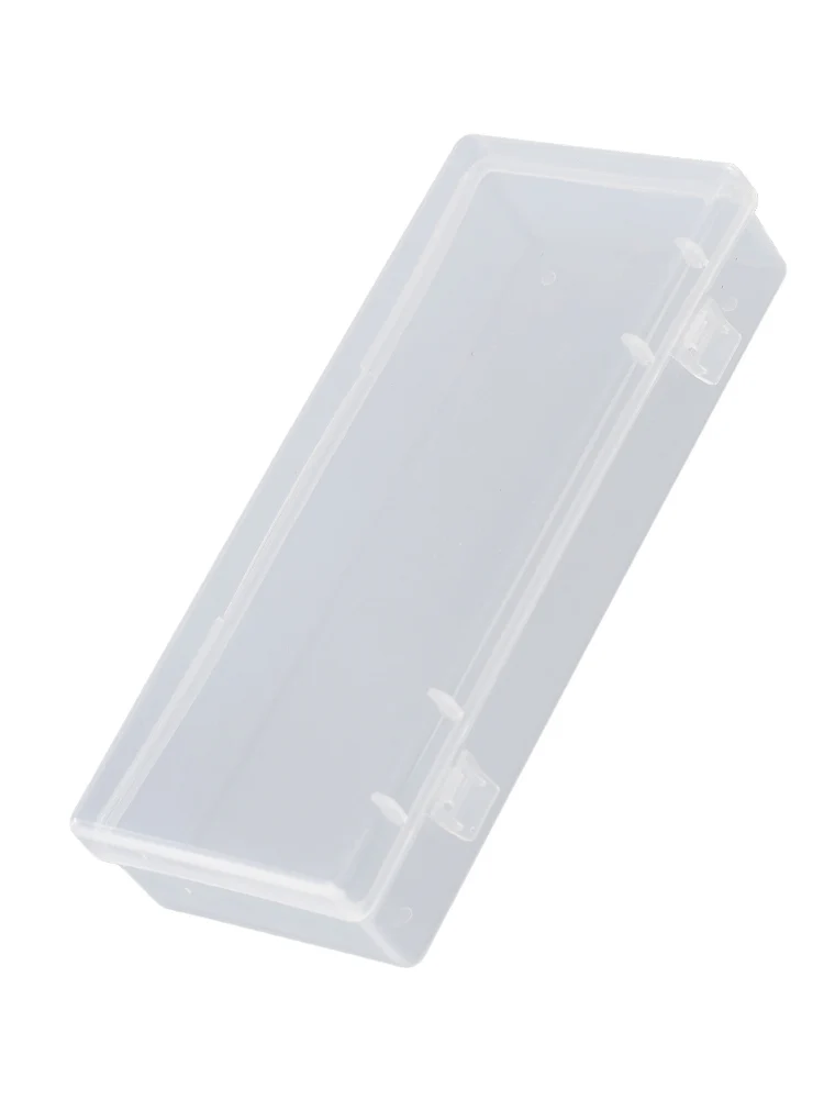 Multipurpose Transparent Plastic Storage Box, Securely Lockable, Perfect for Organizing Cosmetics, Jewelry, and Stationery