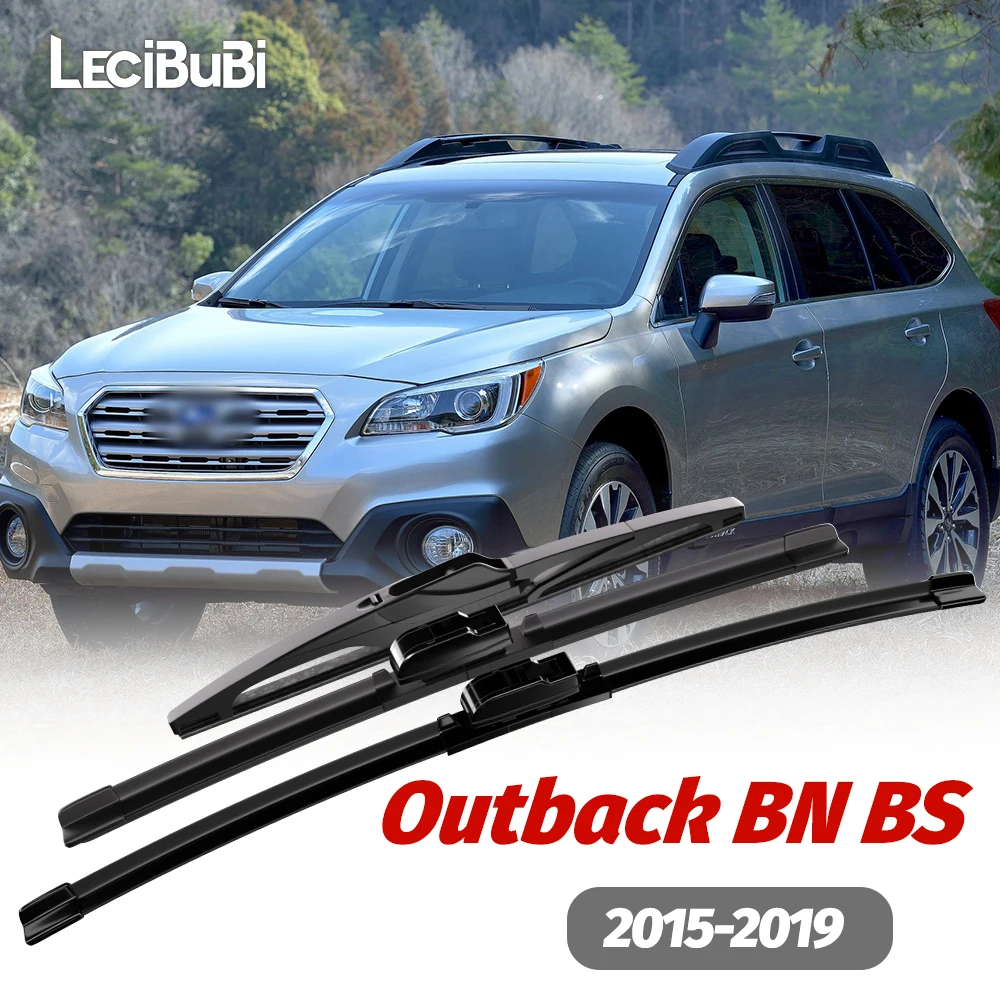 1set Front & Rear Windshield Wiper Blades Windscreen Wipers For Subaru Outback BN BS 2015-2019 2016 2017 2018 Accessories