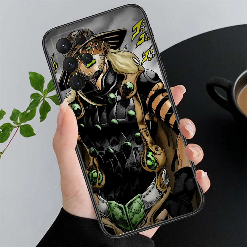 

Phone Case For Samsung A55 A16 A56 A36 A35 A15 A53 A54 A33 A34 A25 A05S A52 A52S A14 A26 A71 Jojo gyro zeppeli Anime