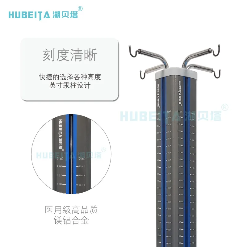 Mechanical Assisted Saline Rack Pressurizer for Flushing Fluid Bag Operating Room Rack