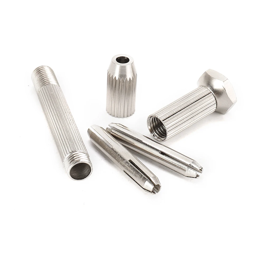 HSS Mini Broca de Mão com Keyless Chuck, Ferramenta DIY, 0.8mm-3.0mm, 10Pcs