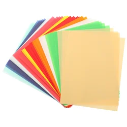 40 PCS Vellum Paper Engineering Drawing Tracing Copy Translucent Sketch Colorful