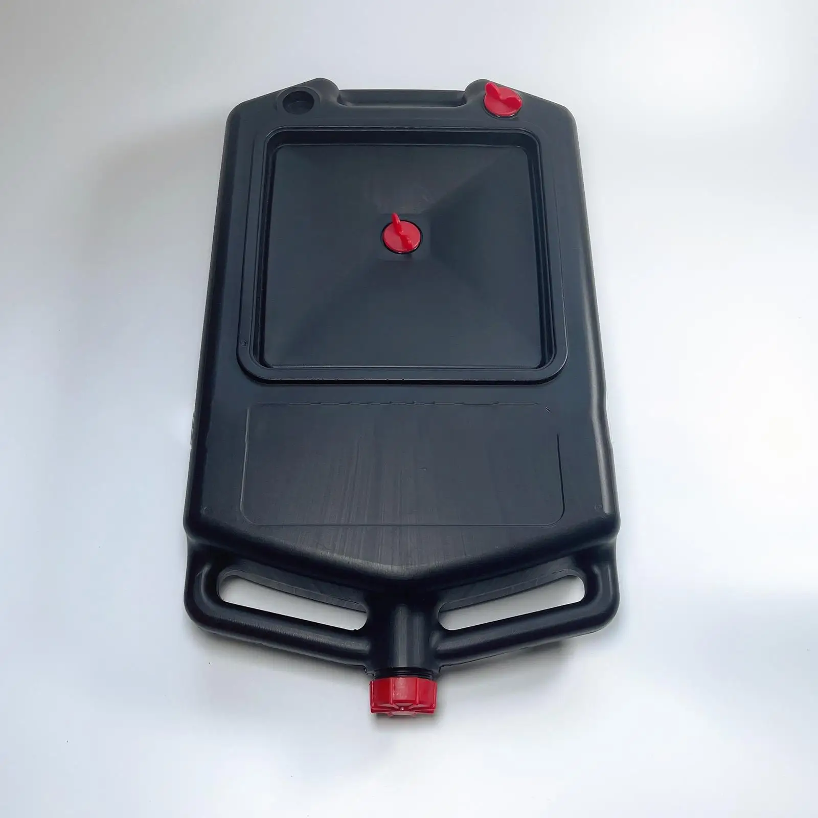 Universal Oil Drain Container Can Storage Oil Catch Can Breather Tank Bottle Fluted Collect Pan for Car Bike Replacement