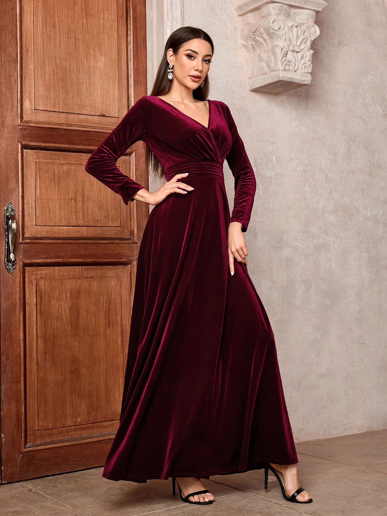 strapless open back dress Red Silk Tea Ceremony Qipao – Slim Fit Bridal Cheongsam with Cap Sleeve M / Red
