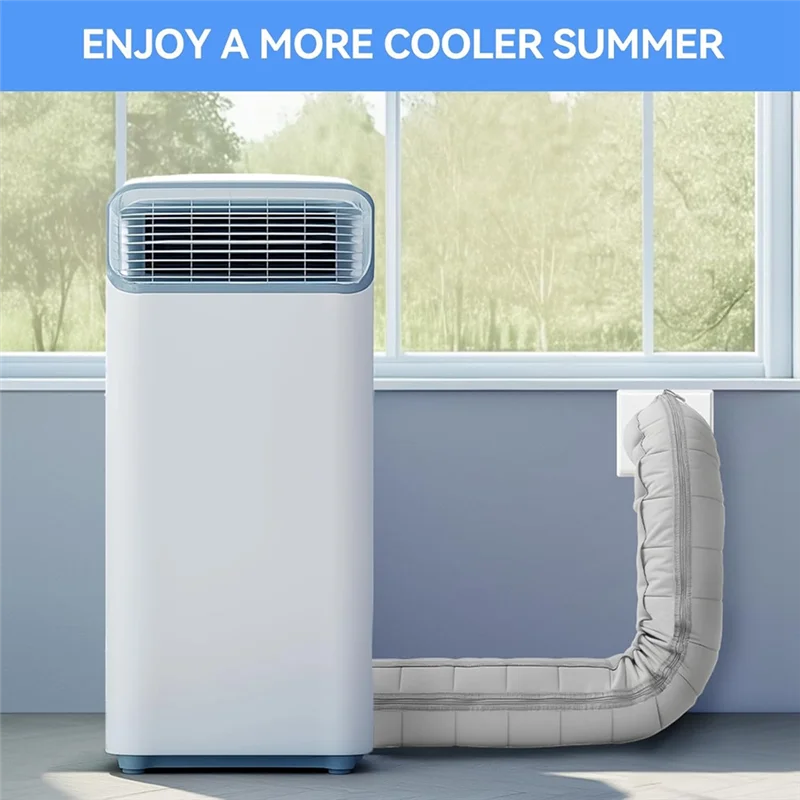 

A7THK-Портативная крышка шланга кондиционера Изолированная крышка шланга переменного тока для снижения тепла