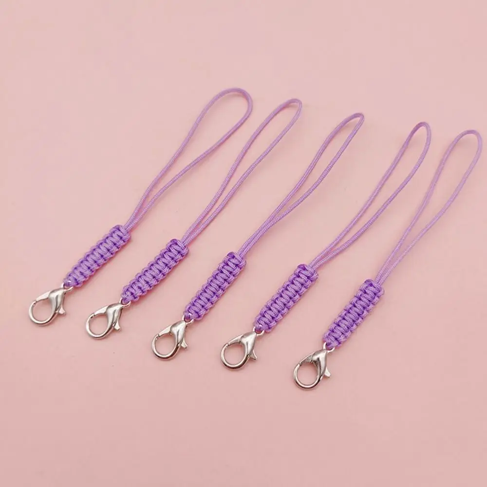 Anti Lost Mobile Phone Chain Keychain Wrist Rope Phone Hanging Strap Simple Key Ring Mobile Phone Lanyard Women Girls