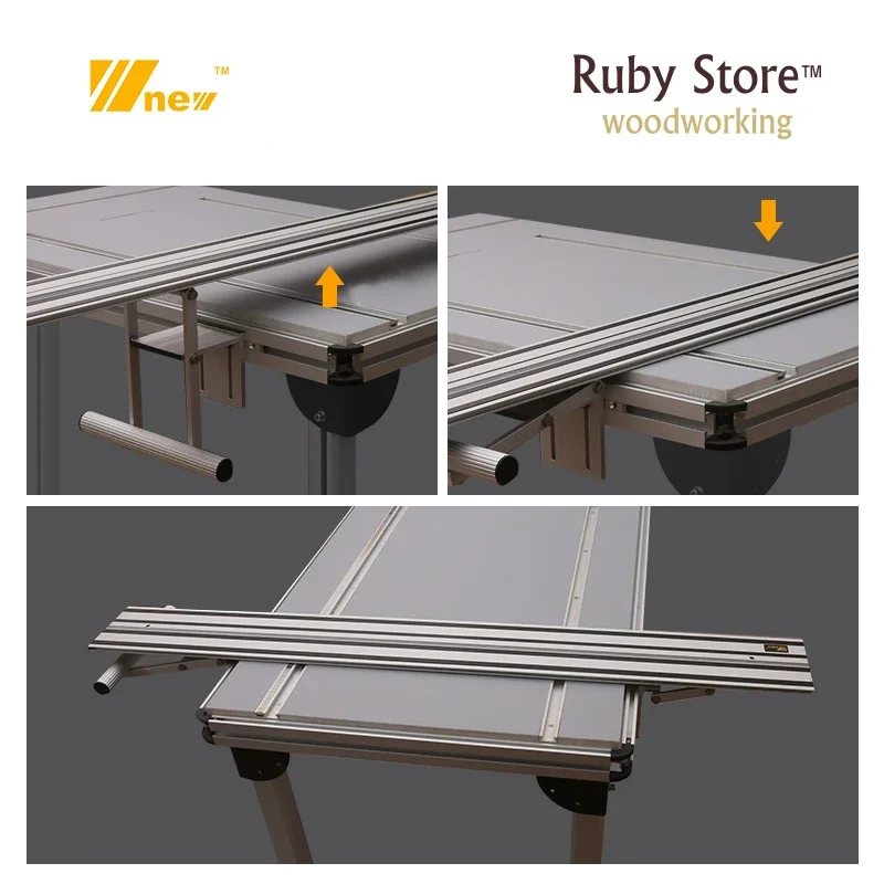 W-new Accessories for Cutting System for Circular Saw Guide Rail Tracks and Table, Woodworking