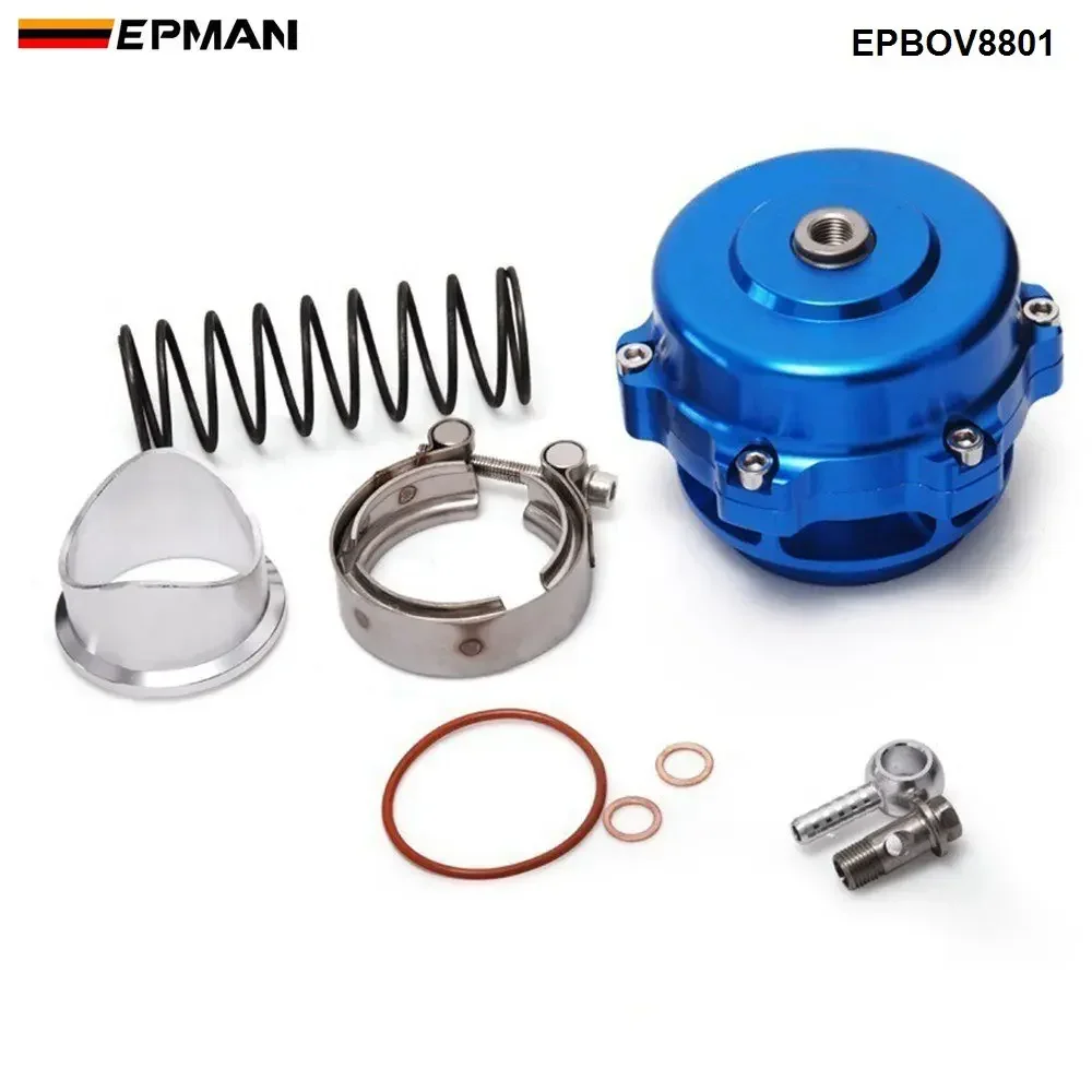 No Logo 50mm Blow Off Valve BOV Authentic w/ Flange H quality/reasonable shipping! EPBOV8801