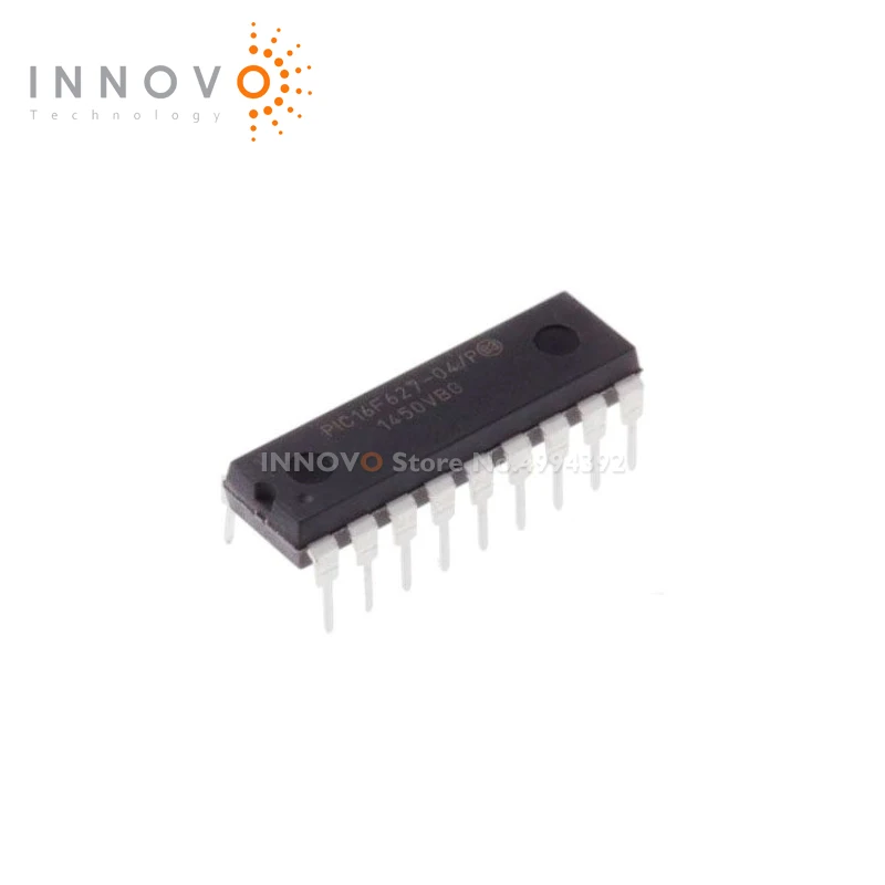 

INNOVO 2pcs/lot PIC16F627-04/P PIC16F627-04 PIC16F627 DIP-18 Free shipping New original